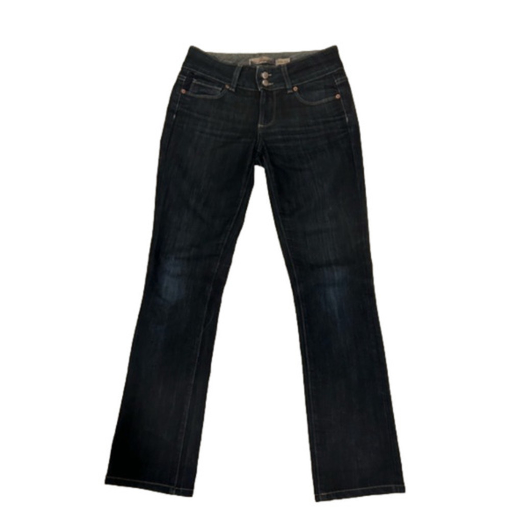Paige Hidden Hills Blue Dark Jeans  25